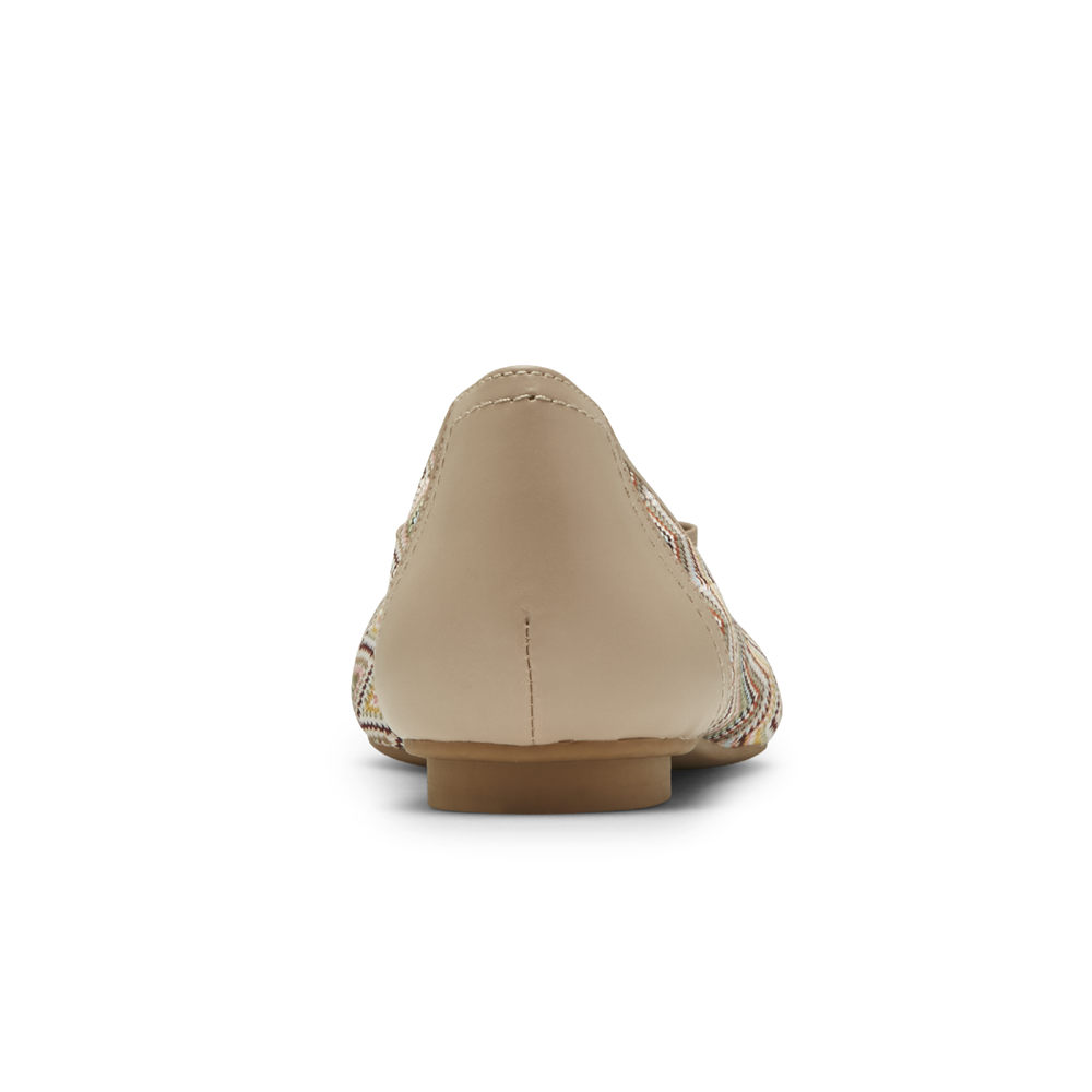 Rockport Flats Sko Dame Multicolor - Reagan Bow - VNCG34507